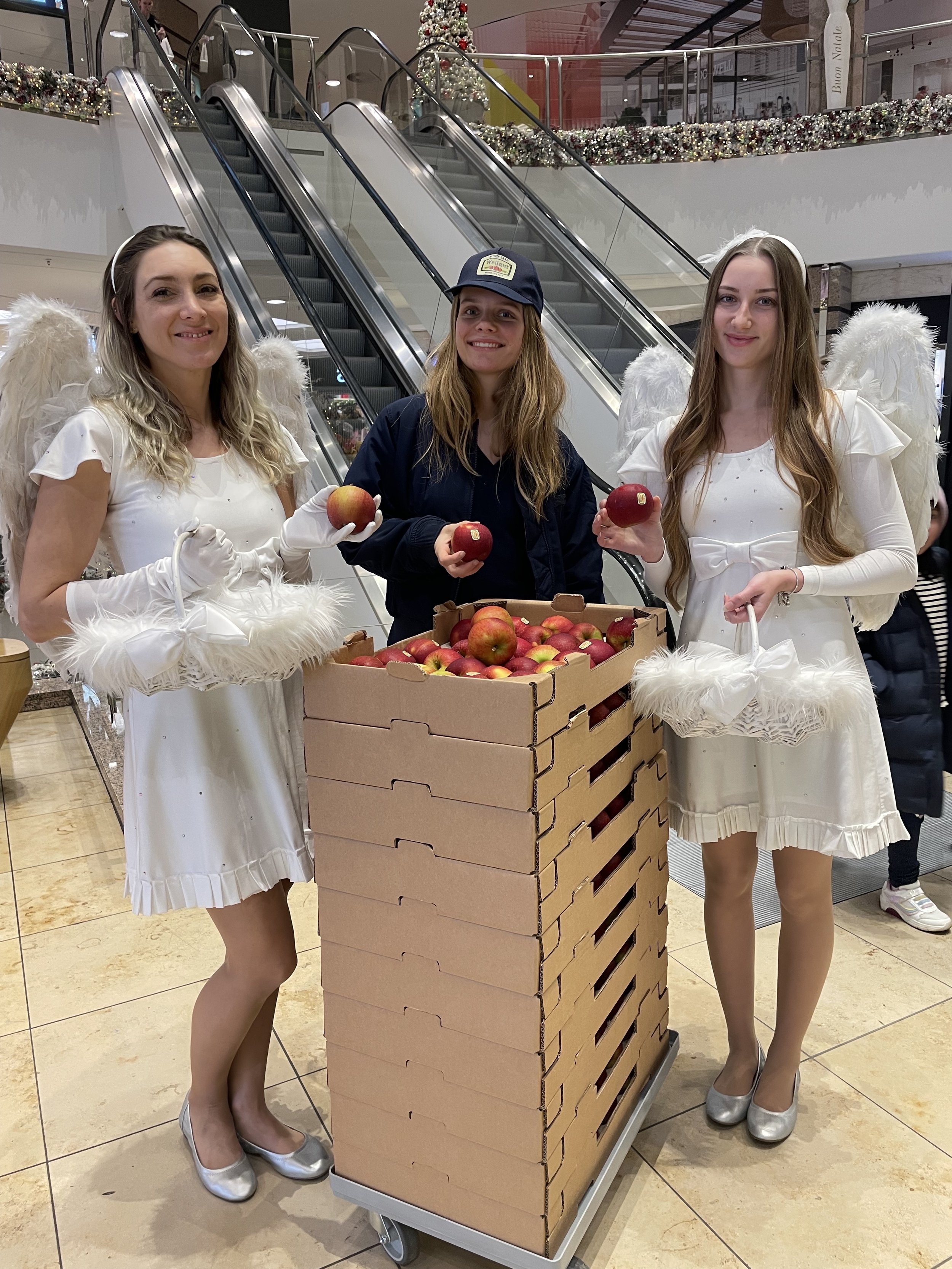 Sampling, 3000 pieces in 8h, Alstereinkauf Shopping Center, Hamburg, 26/12