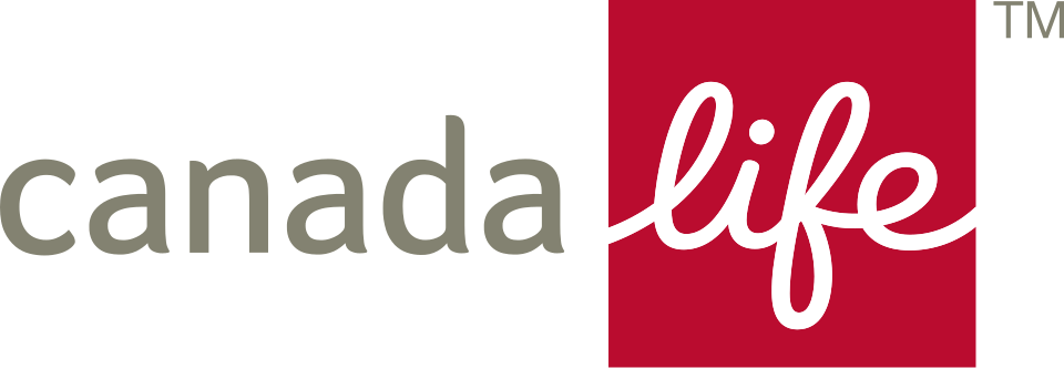 Canada Life logo with the text 'canada' in gray and 'life' in white on a red background.