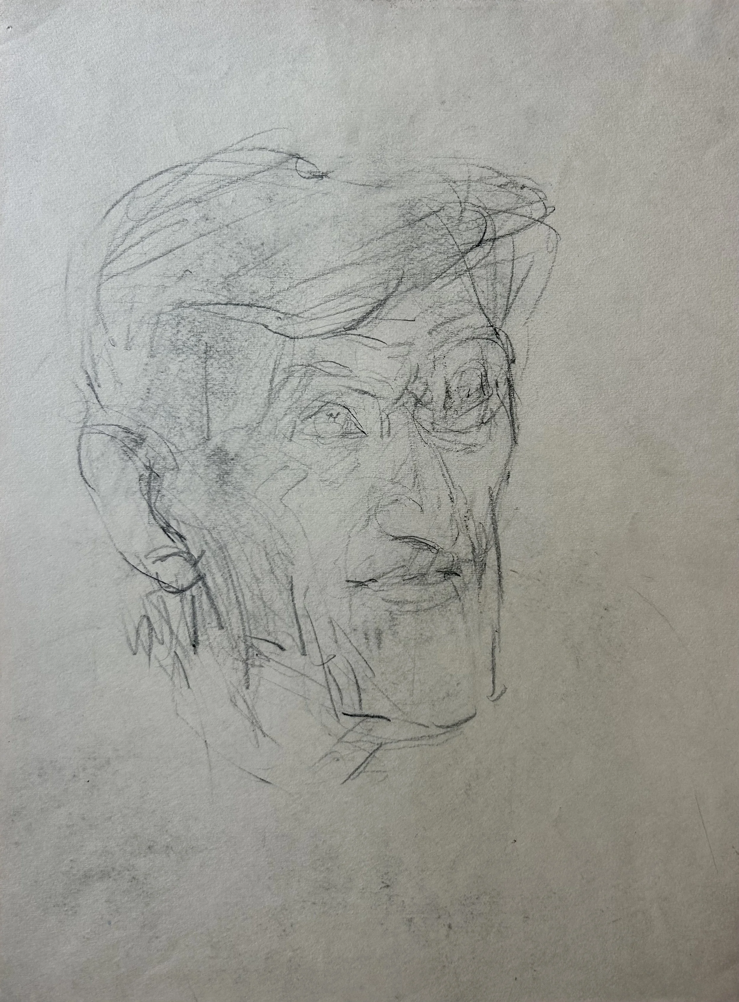 Alter Mann aus dem Rajon Nowgorod, 1965