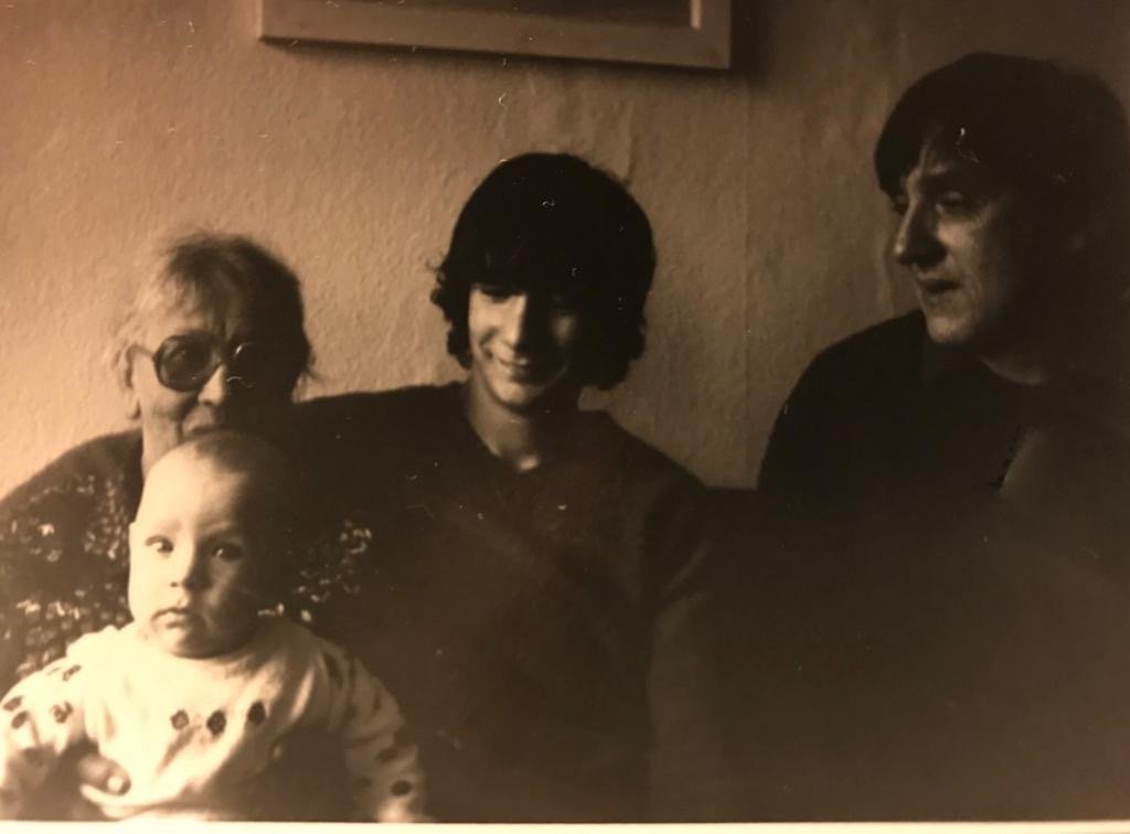 Oma John, Karl und Hinrich, J.John, Neu-Frauenmark, 1979
