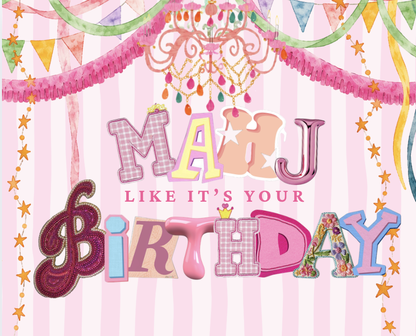 Mahj Like It's Your Birthday! @ Grazing Parlor