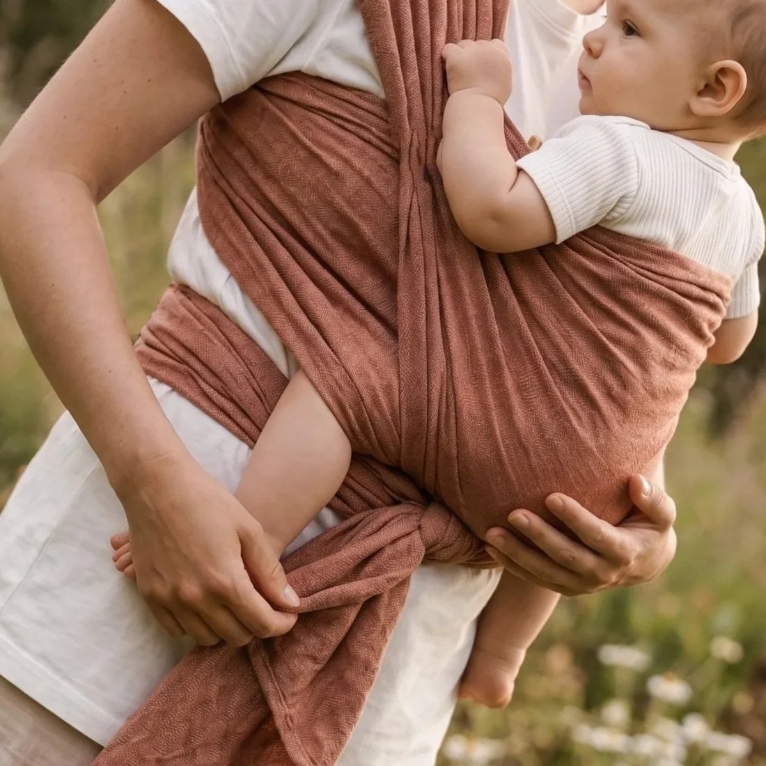 Portage physiologique bébé