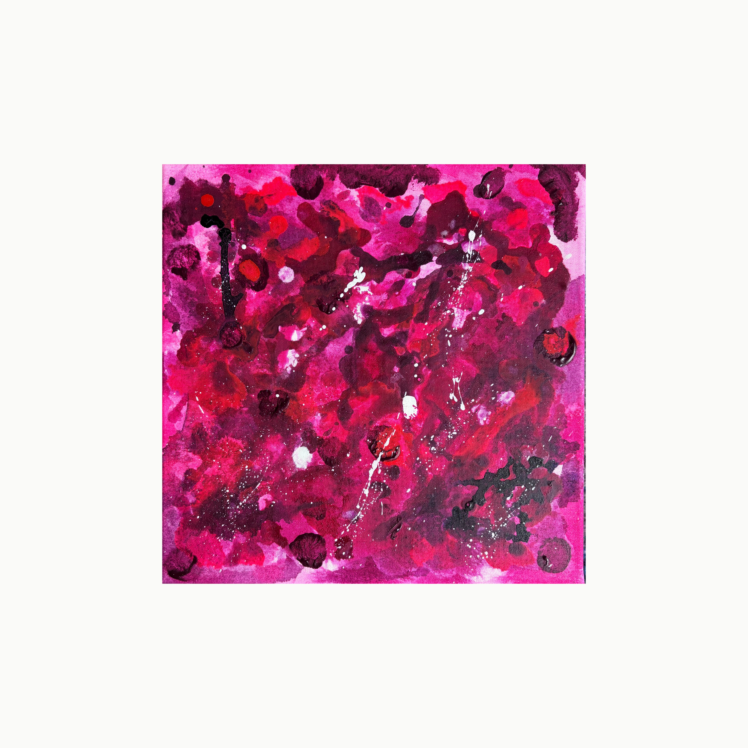 Pink Matter II - 30 x 30 cm