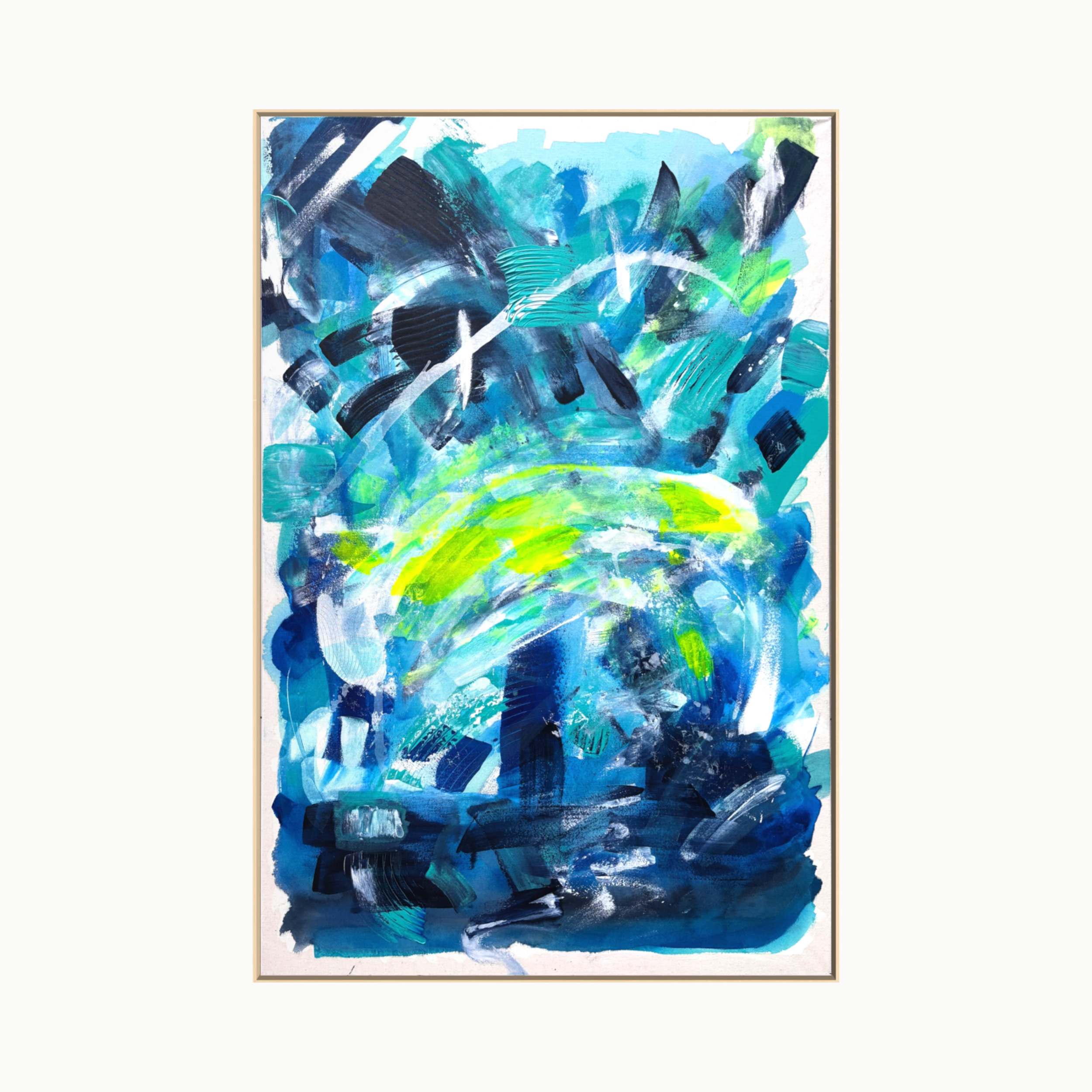 Blue Shift - 80 x 120 cm