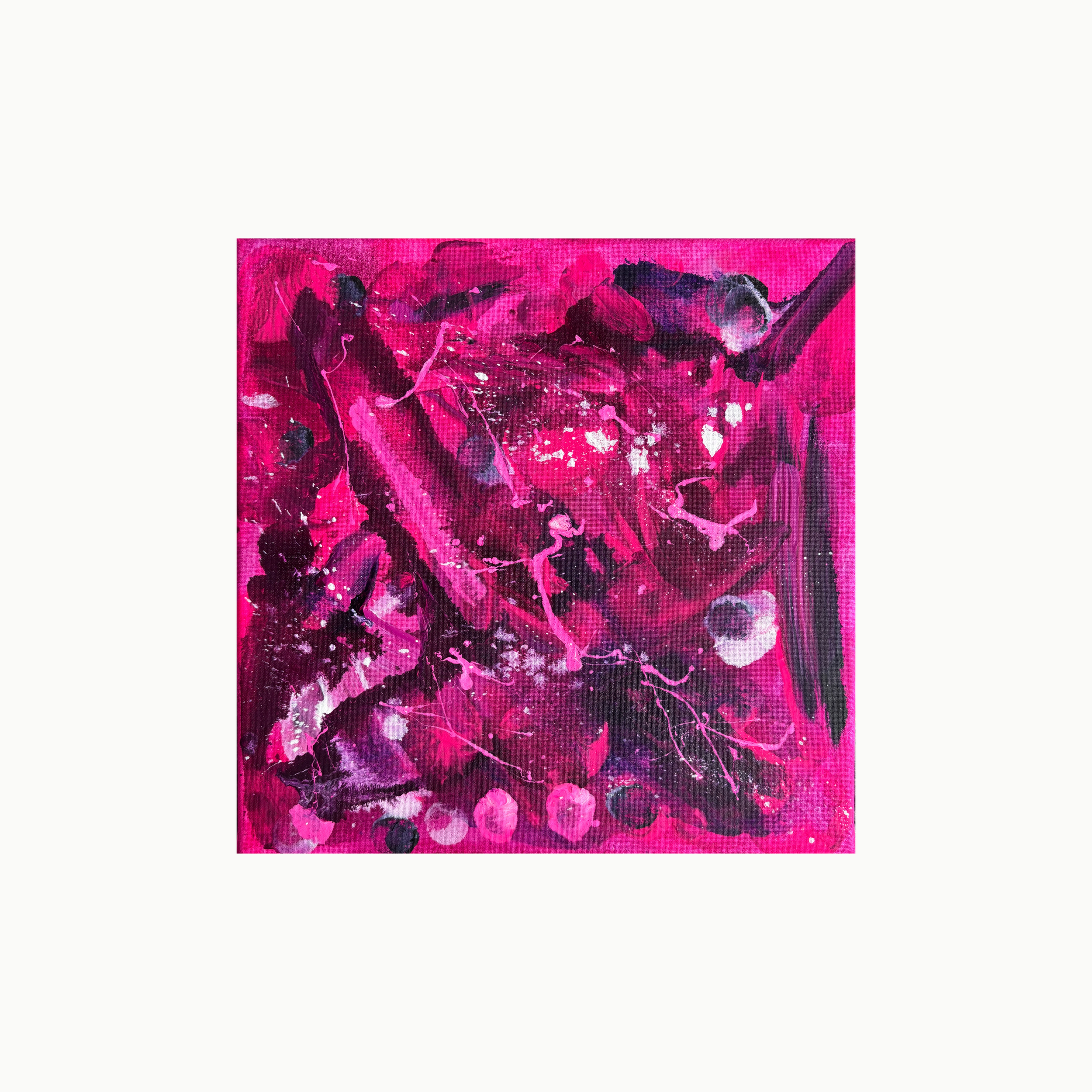 Pink Matter I - 30 x 30 cm