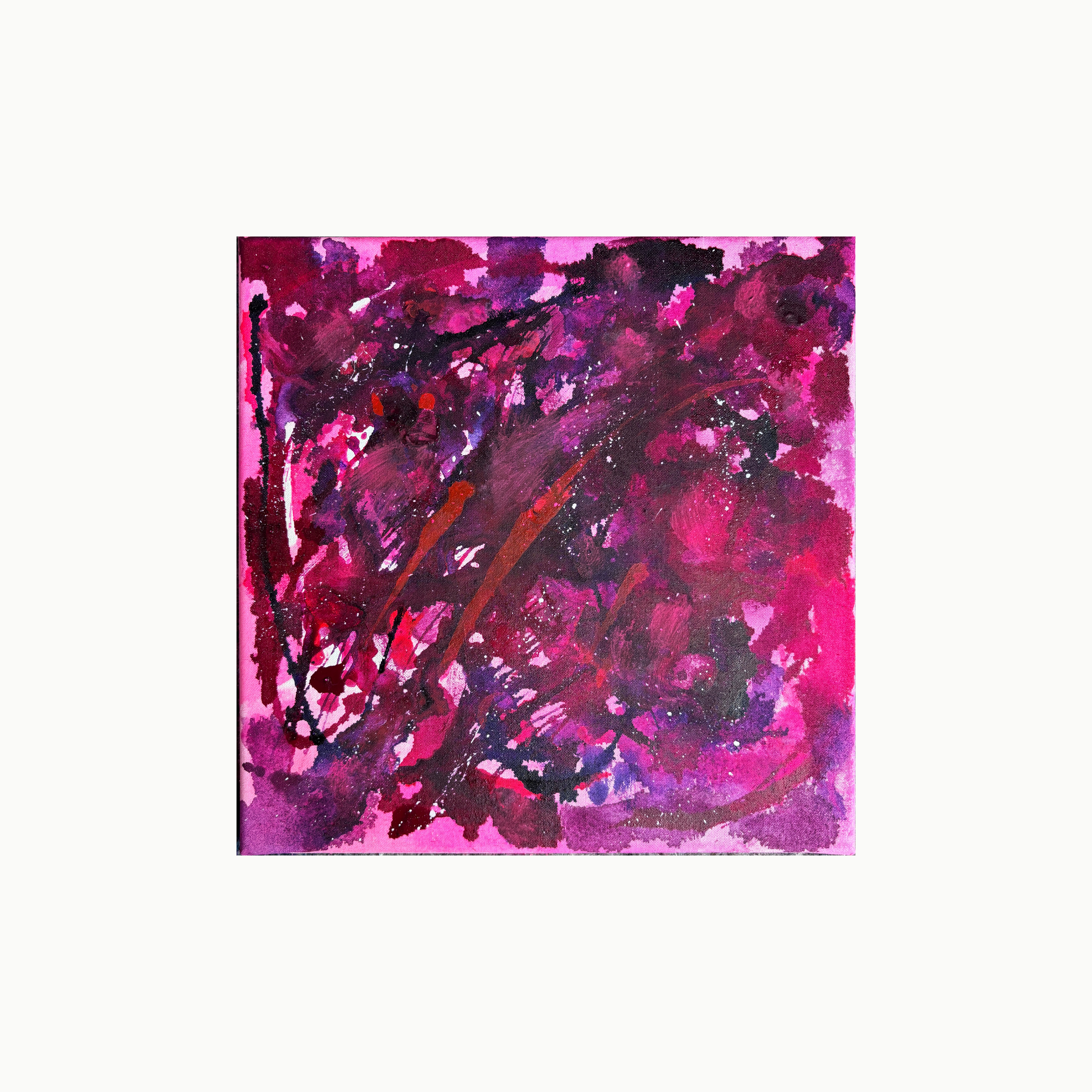 Pink Matter III - 30 x 30 cm