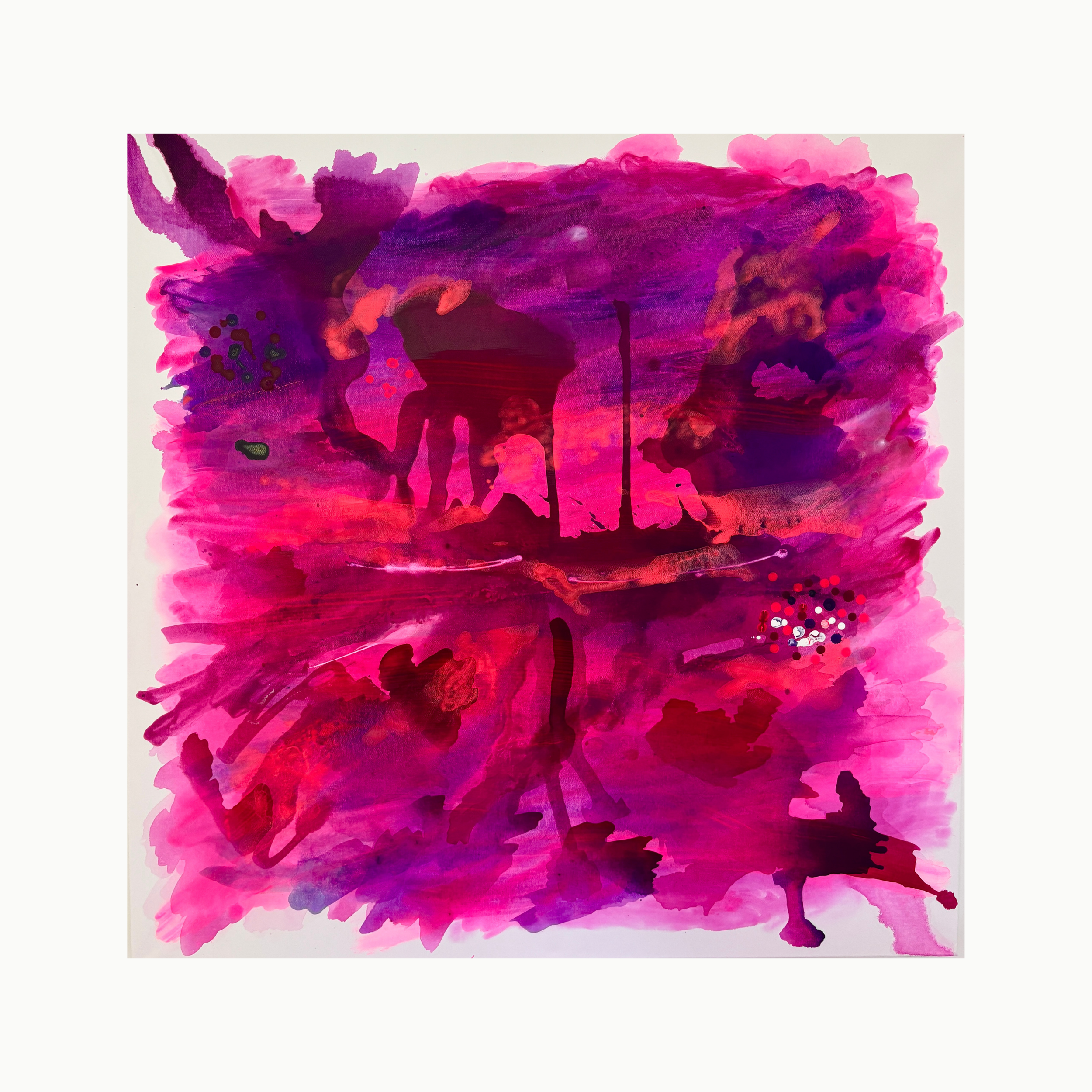 Velvet Voltage - 100 x 100 cm