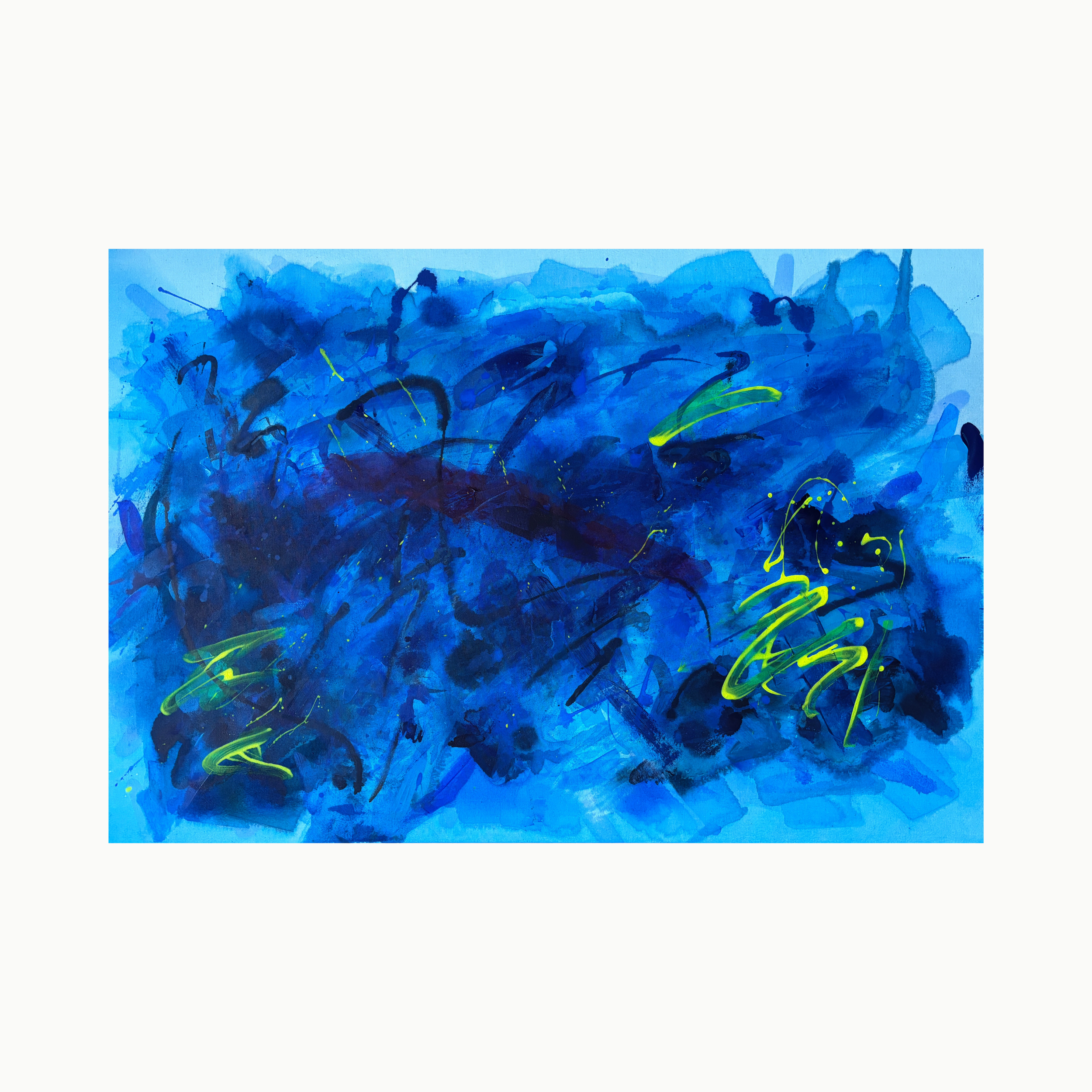 Deep Current - 120 x 80 cm