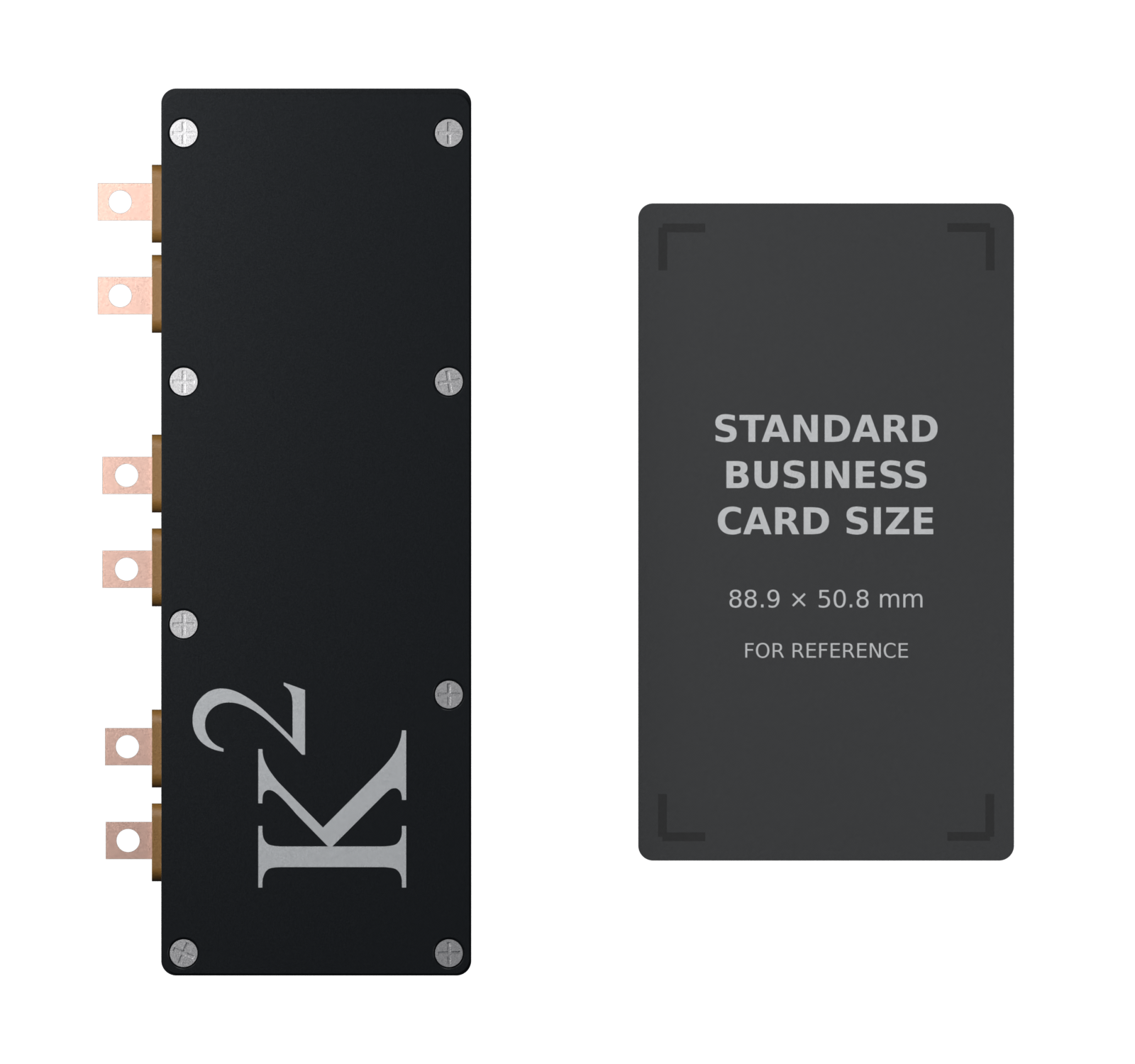 K2 Comparison with Business Card