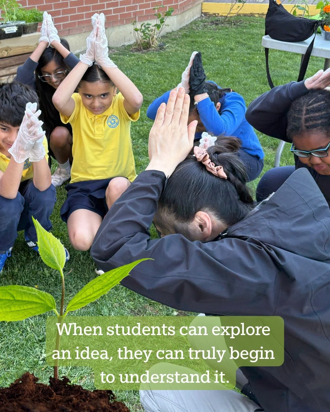 Learning comes to life when students can explore, imagine, 
and experience ideas for themselves. 🌱

Through hands-on learning, even a simple lesson about planting can become an opportunity to make connections, ask questions, and grow understanding.
