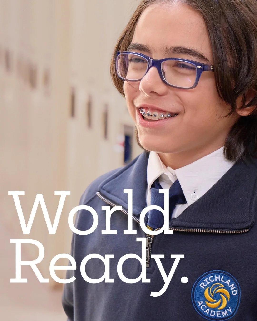 "World Ready" means thinking deeper:
Solving hard problems instead of settling for easy answers.

It means growing braver:
Trying, failing, and trying again without losing heart.

It means staying compassionate:
Carrying empathy into every 