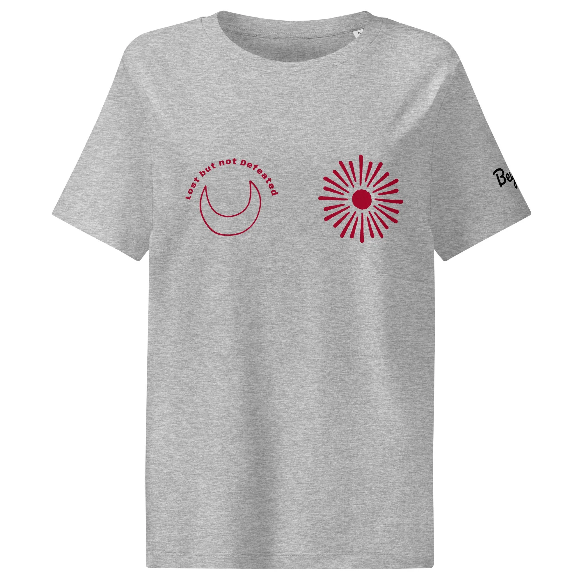 Lost, Not Defeated – Women's Organic T-Shirt