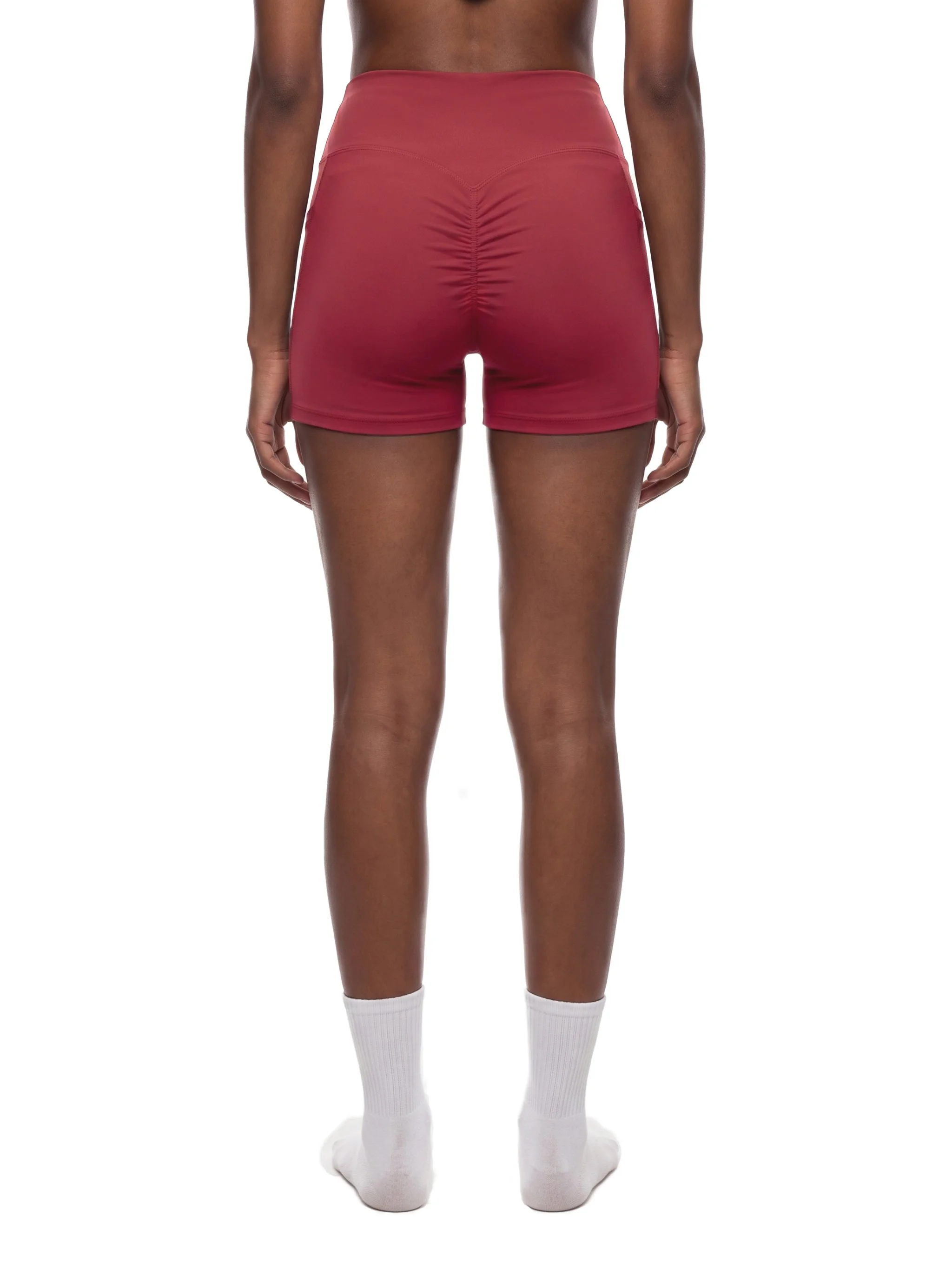 Women’s High Rise Pocket Yoga Shorts -gallery-5.png