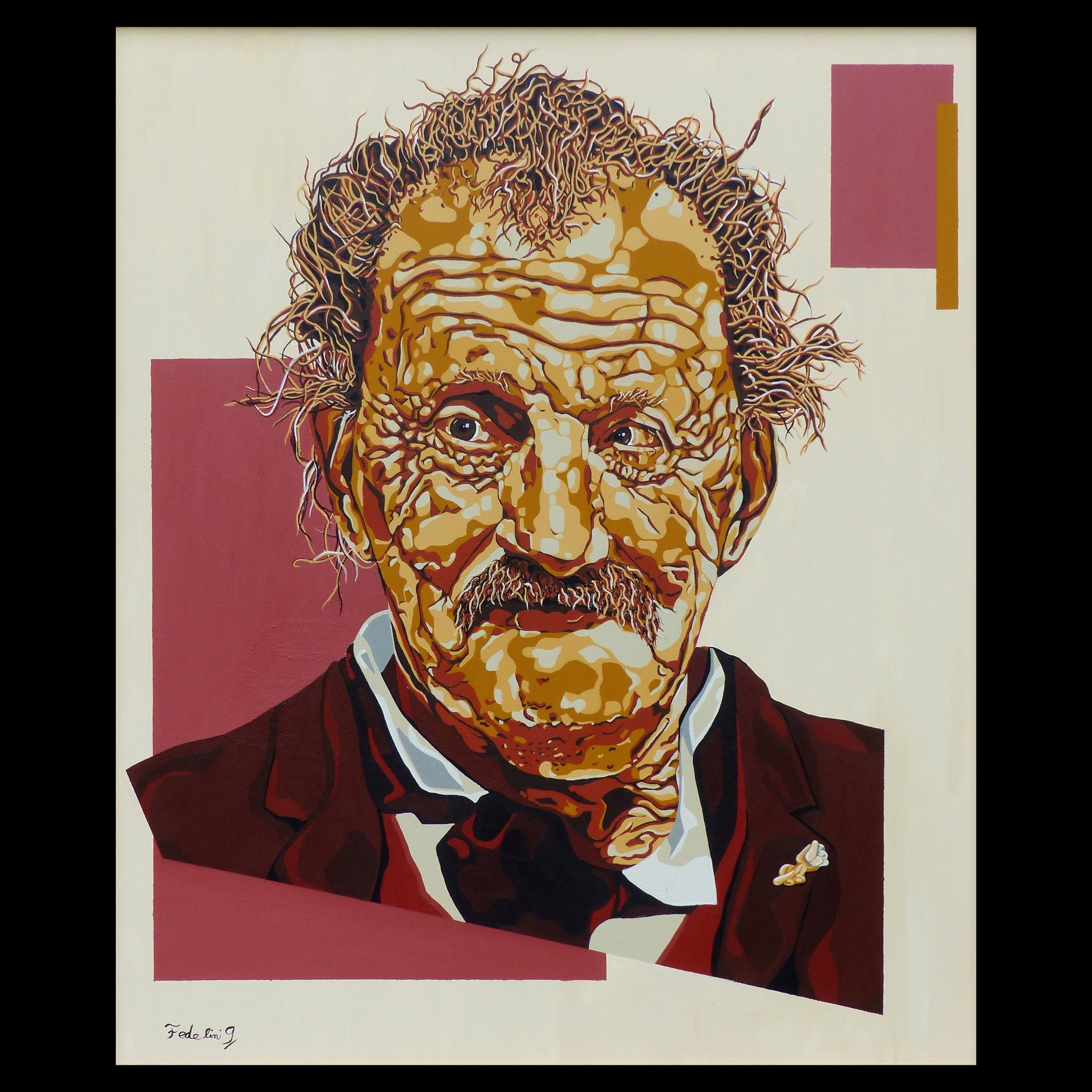 Gemälde Dorian Gray von Sandro Fedelini
