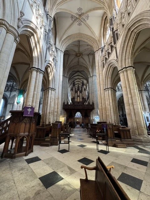 Inside Beverley Minster