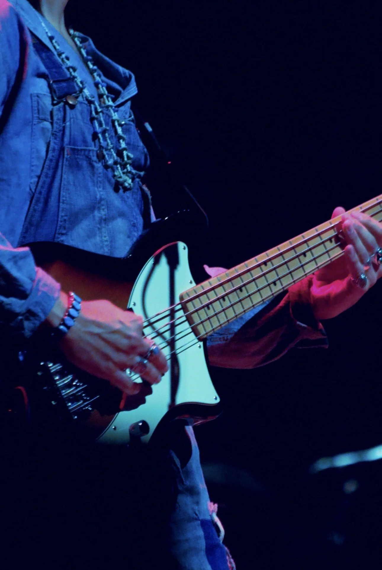 Hunter Walls on guitar - Age Of the Rampage Tour Philly