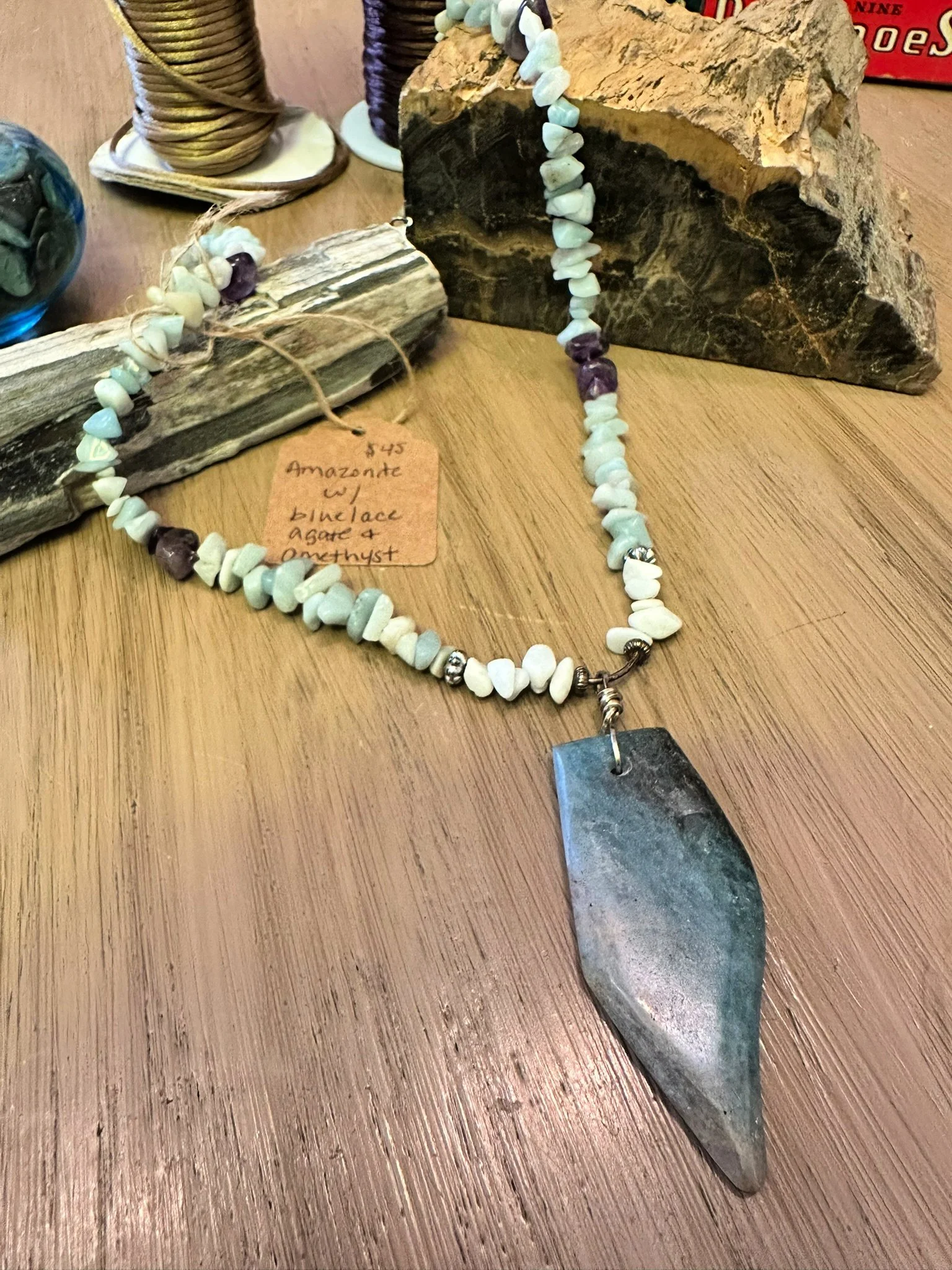 Amazonite Beaded Necklace
