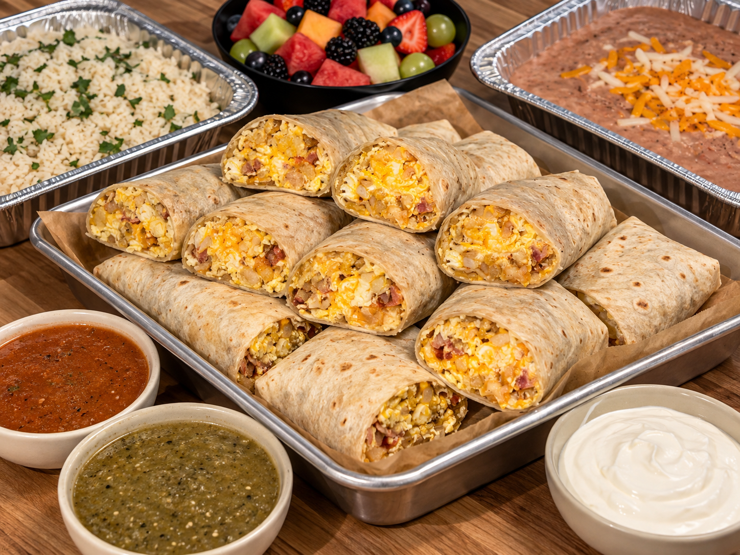 Breakfast Burrito Catering Packages
