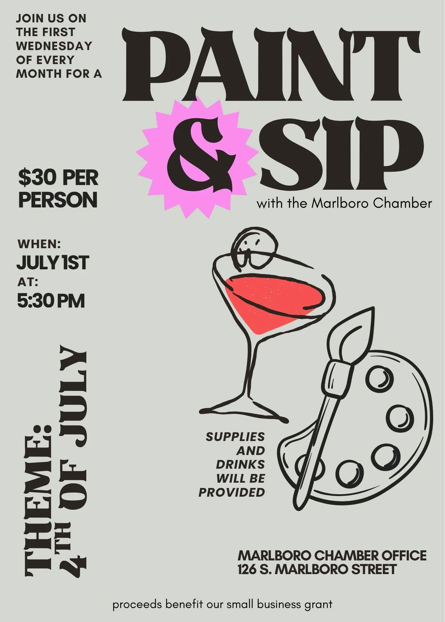 Paint &amp; Sip