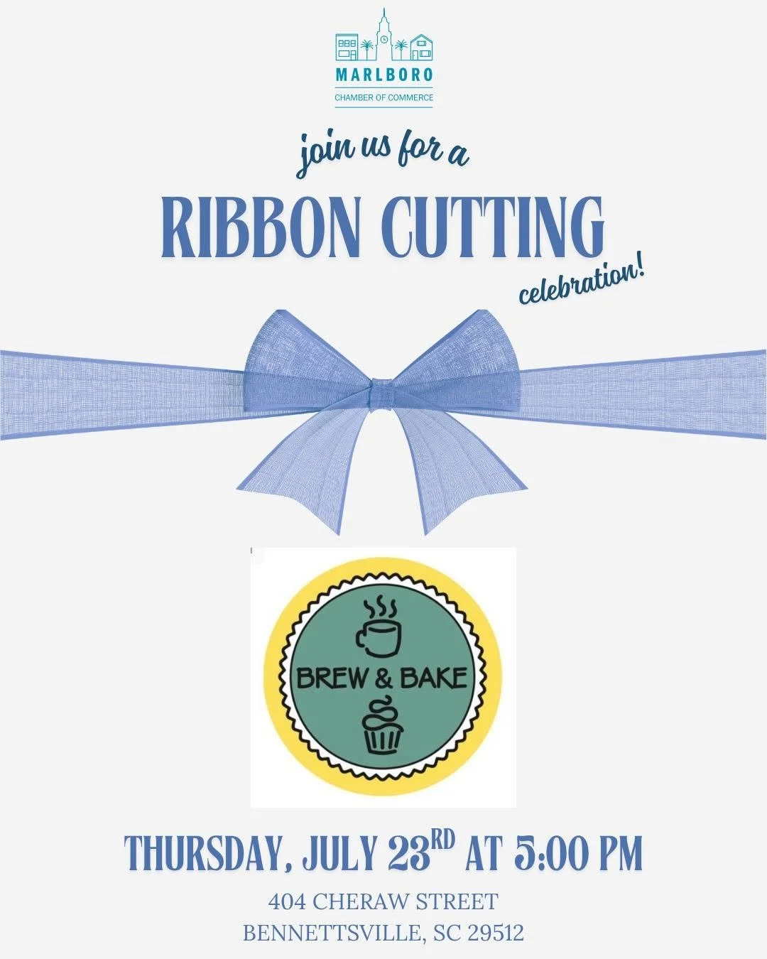 Brew &amp; Bake GRAND Re-Opening &amp; Ribbon Cutting