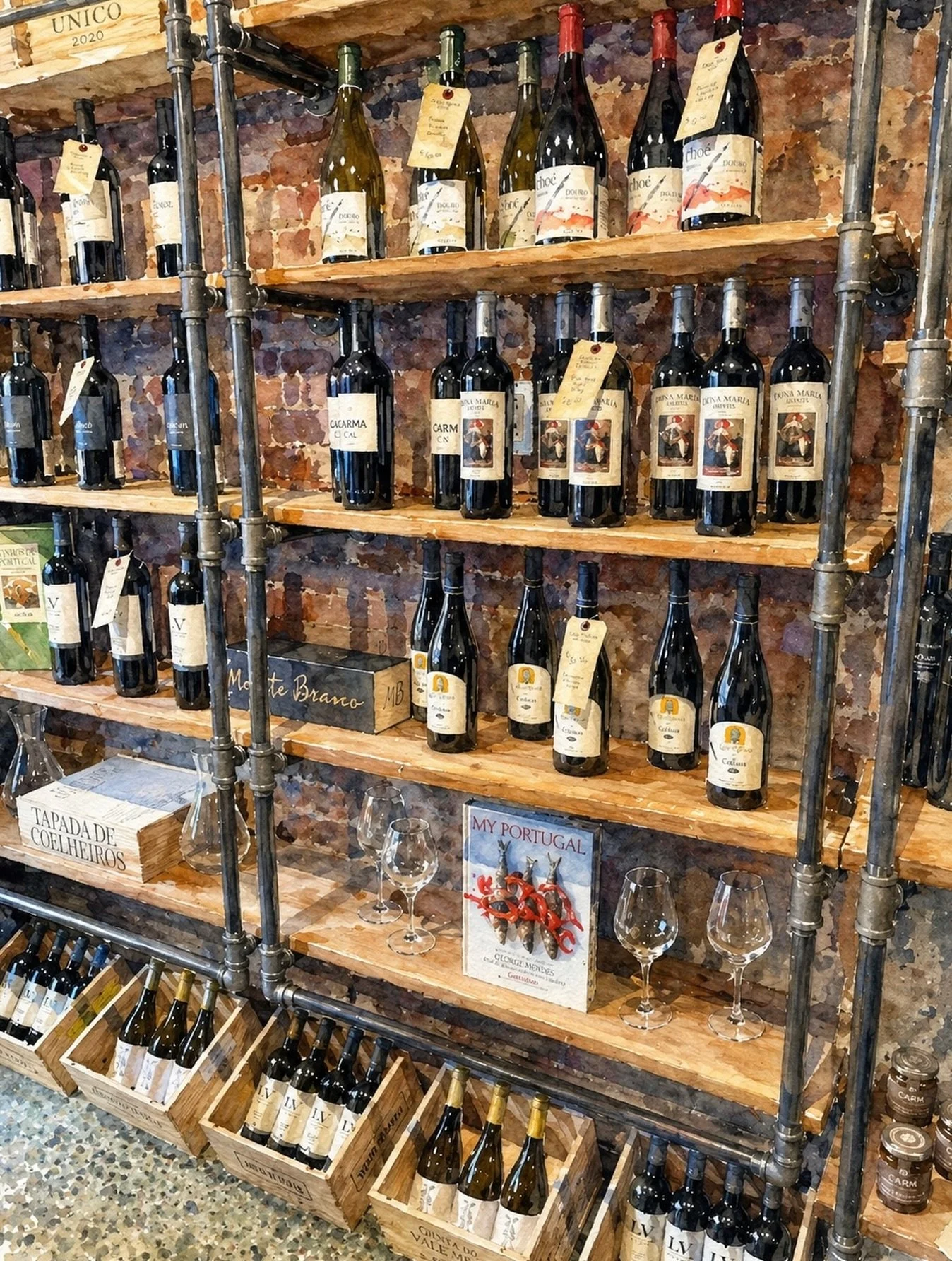 Good things are making their way onto these shelves 🍷 #sneakpeek