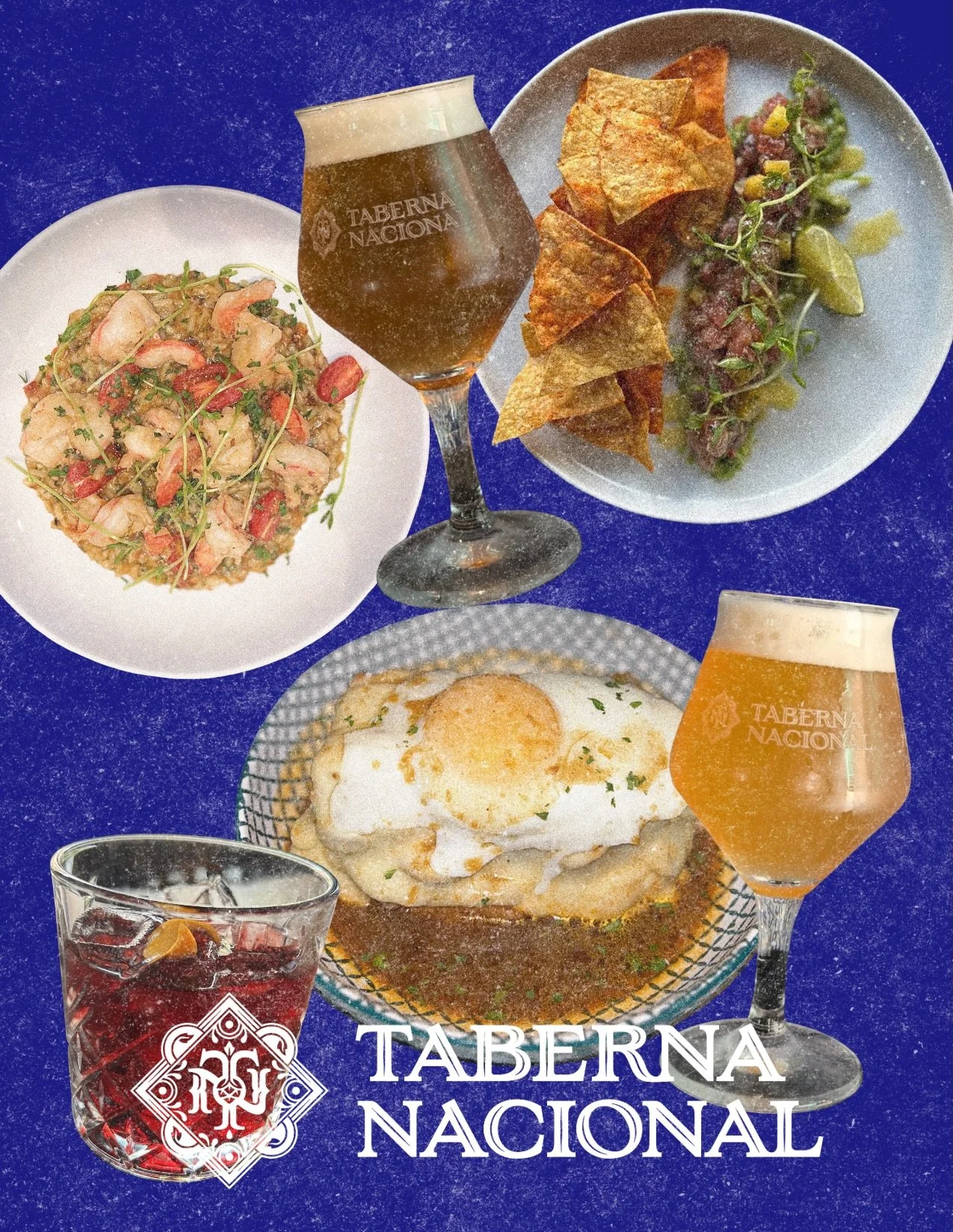 !! STAFF FAVES THIS MONTH <3 this is what our staff currently can&rsquo;t get enough of // our shrimp risotto, francesinha and beloved tuna ceviche // parkette lager and instigator ipa // Port negroni || From Our Cellar: Soalheiro Oppaco RED VINHO