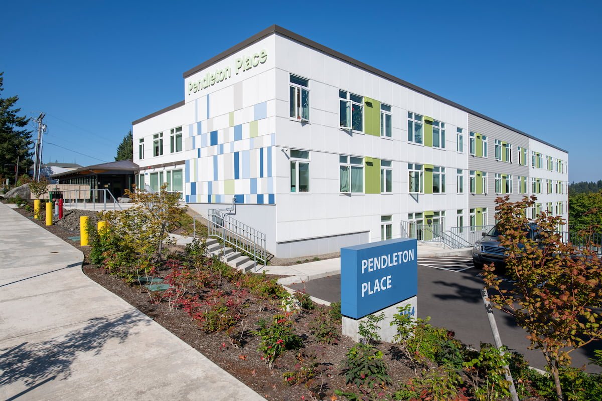 Exterior of Pendleton Place in Bremerton, WA