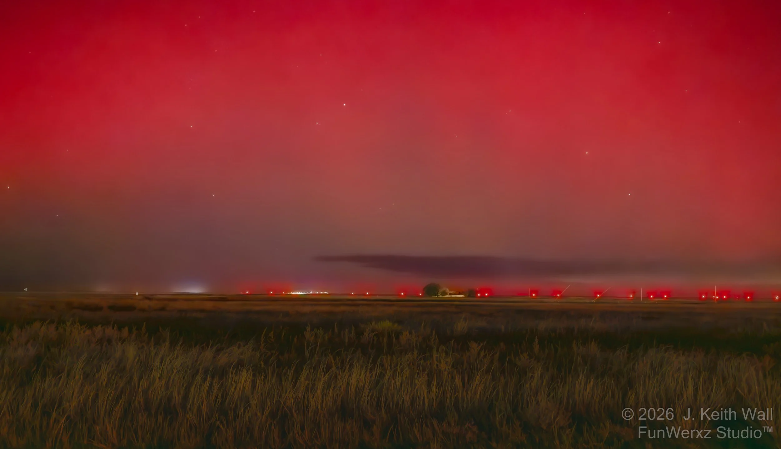Northern Lights 2025   Grady NM