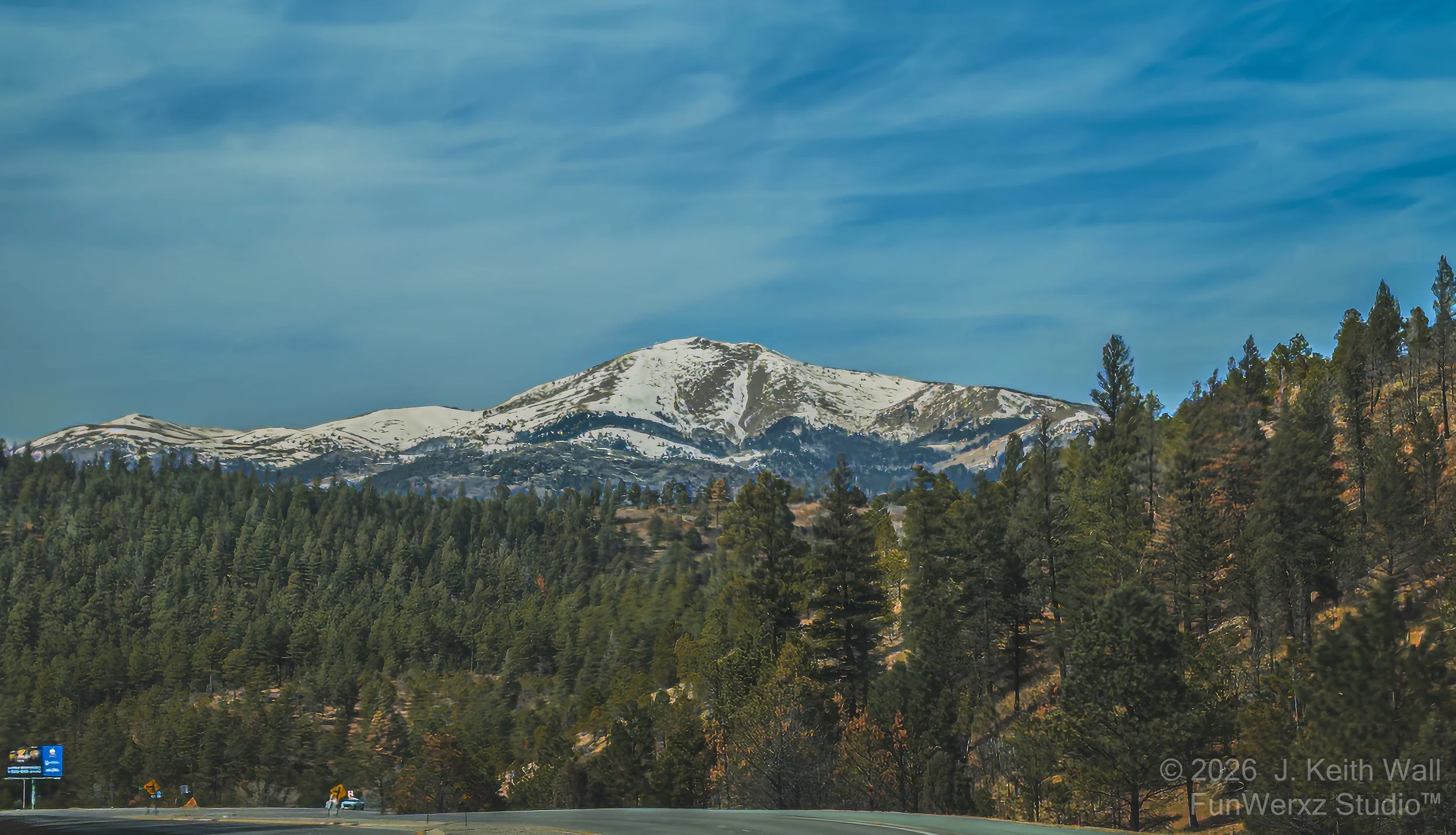 Sierra Blanca Mountain  Ruidoso NM