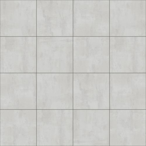 Gray concrete tiled wall with nine evenly spaced tiles.