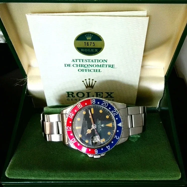 1972 Rolex GMT - Master 1675 MK 2.5 Dial