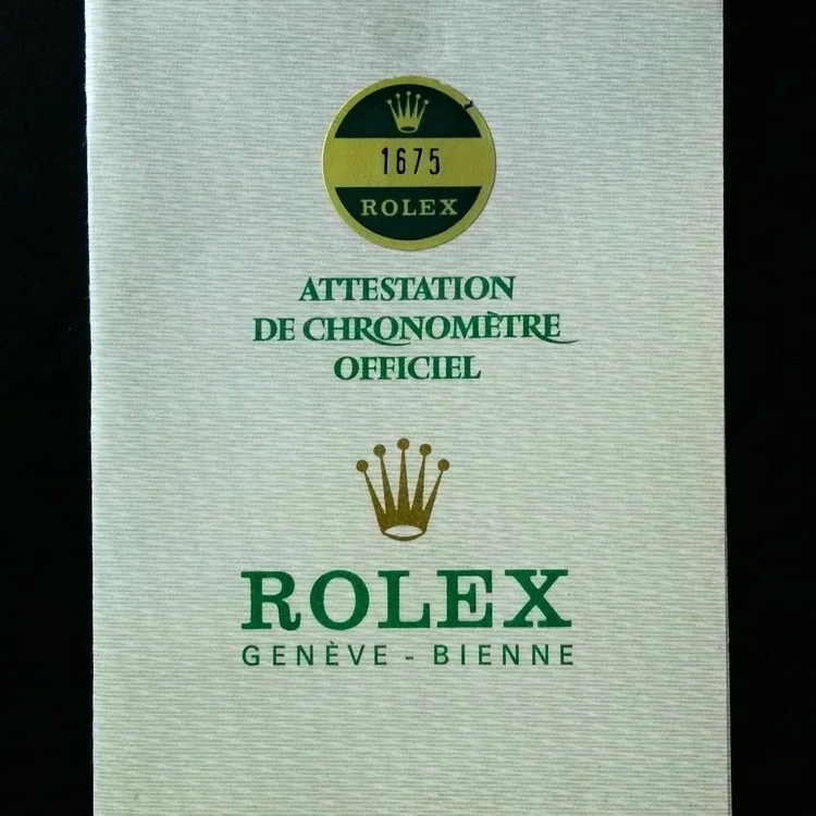 1972 Rolex GMT - Master 1675 MK 2.5 Dial