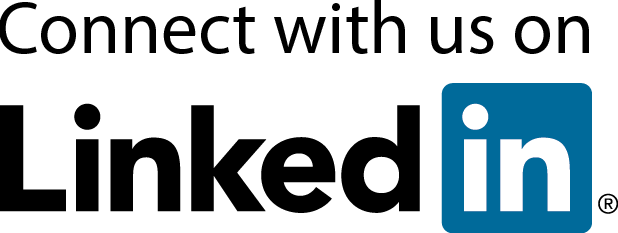 LinkedIn logo met tekst 'LinkedIn' naast het pictogram.