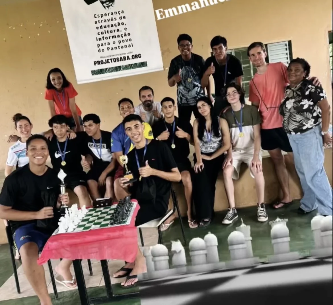‘Não foi sorte’: teaching chess at the end of Brazil