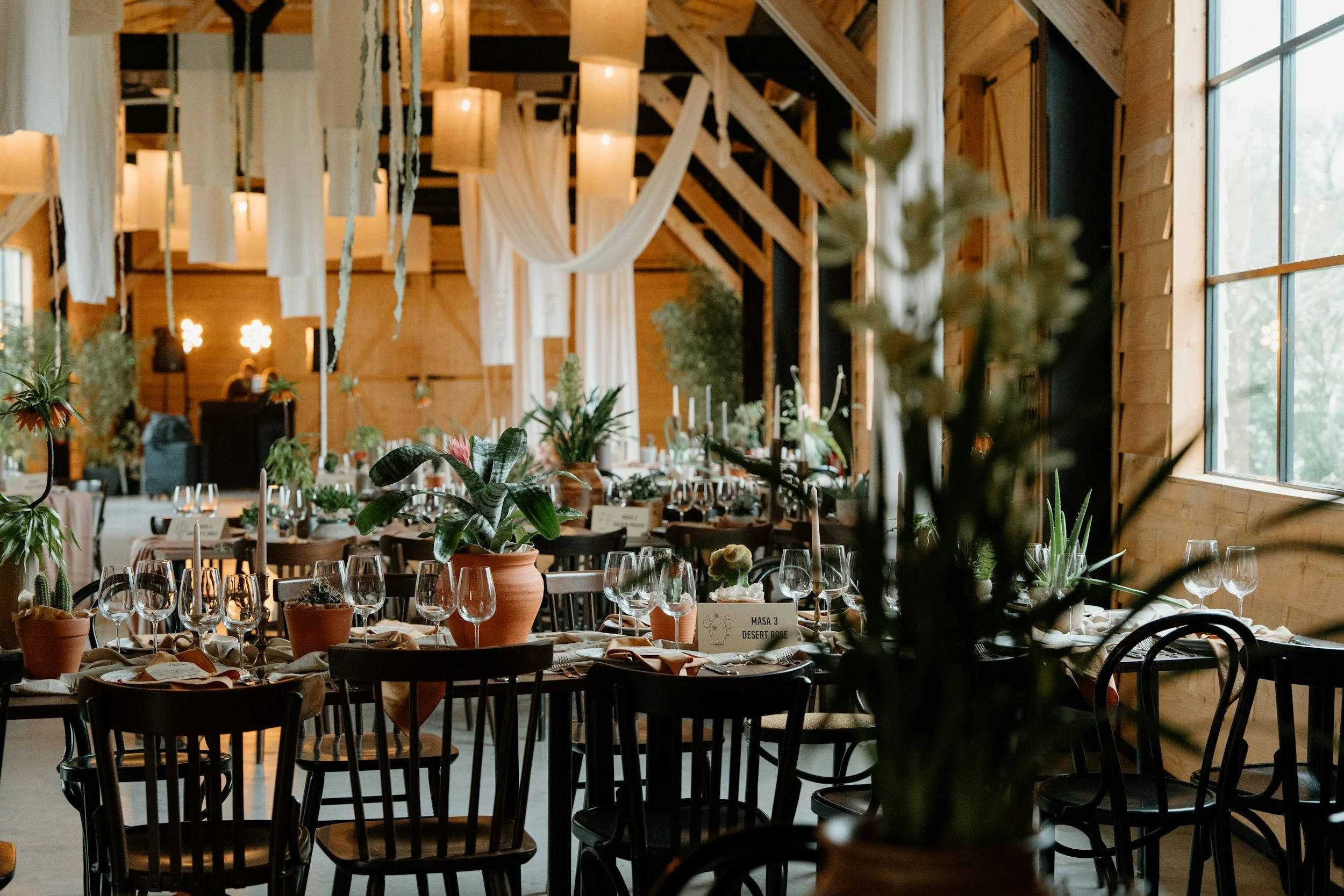 event venue with beautiful decorations