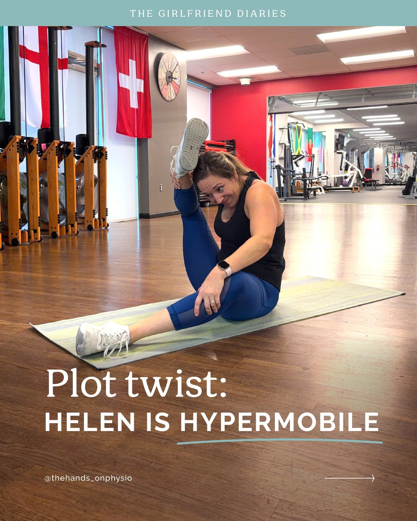 Helen's tightness finally has an explanation. 🫖

Hypermobility can go unnoticed for years because being flexible seems like a good thing. Truth is, it doesn't get to the root of the problem. Strengthening the mind-body connection with pelvic floor P