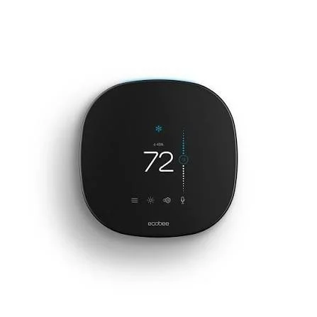 Ecobee thermostat installed on a wall