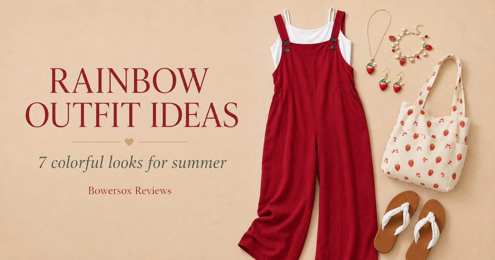 Rainbow Outfit Ideas: 7 Colorful Looks for Summer