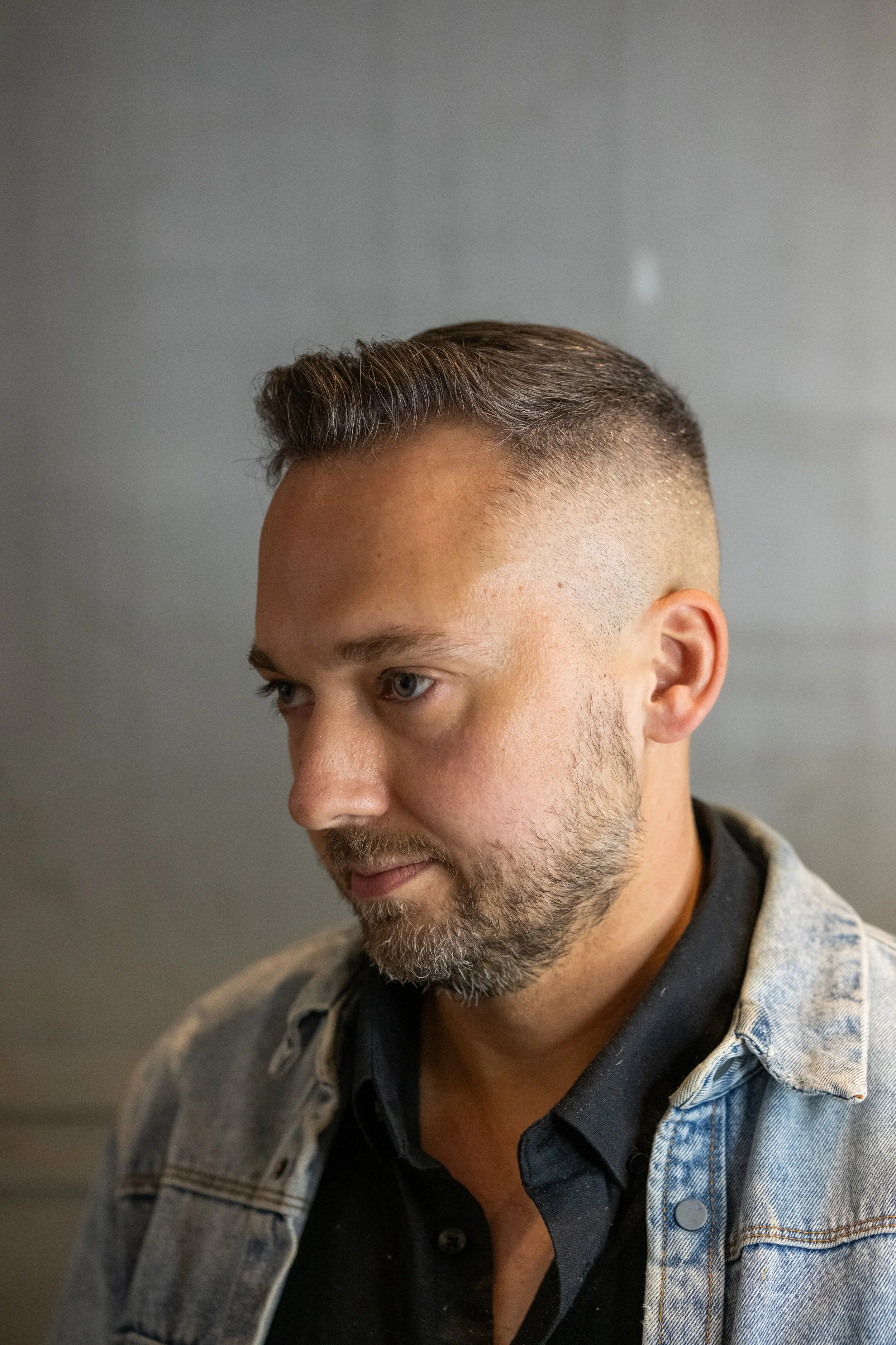 High fade cut