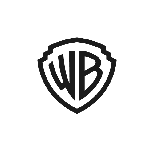 Warner Bros. logo with yellow shield and blue background