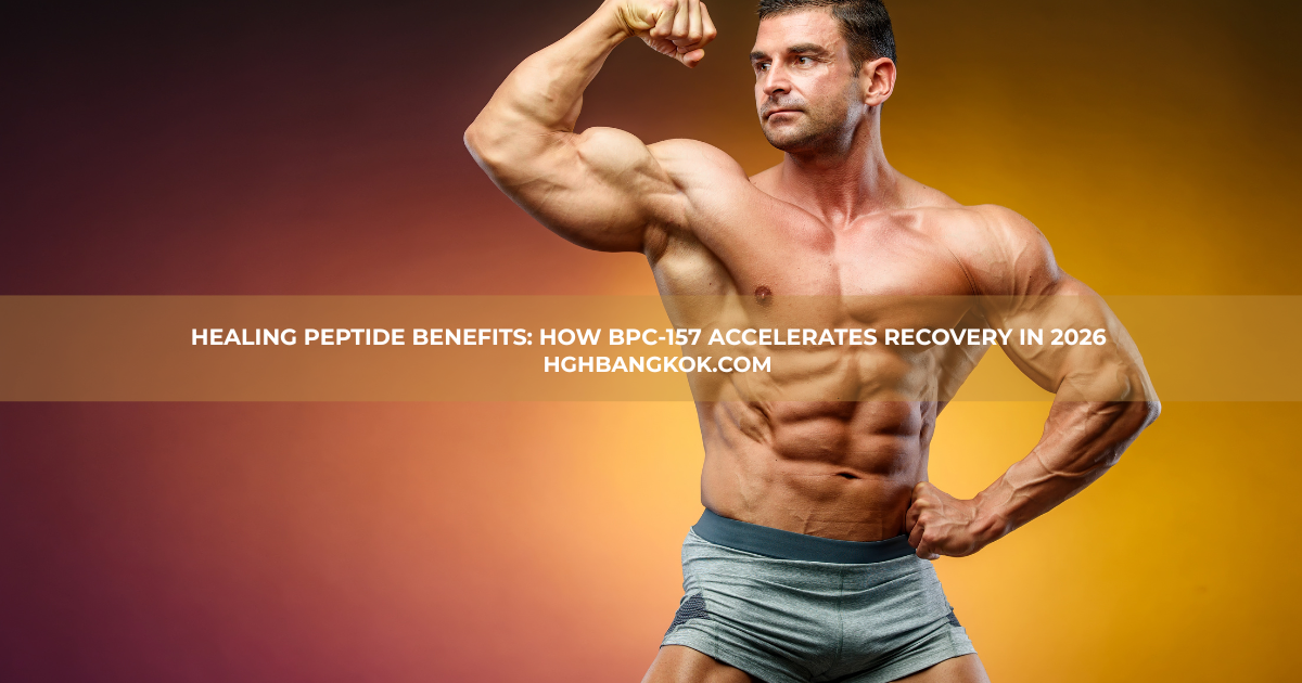 HEALING PEPTIDE BENEFITS: HOW BPC-157 ACCELERATES RECOVERY IN 2026
