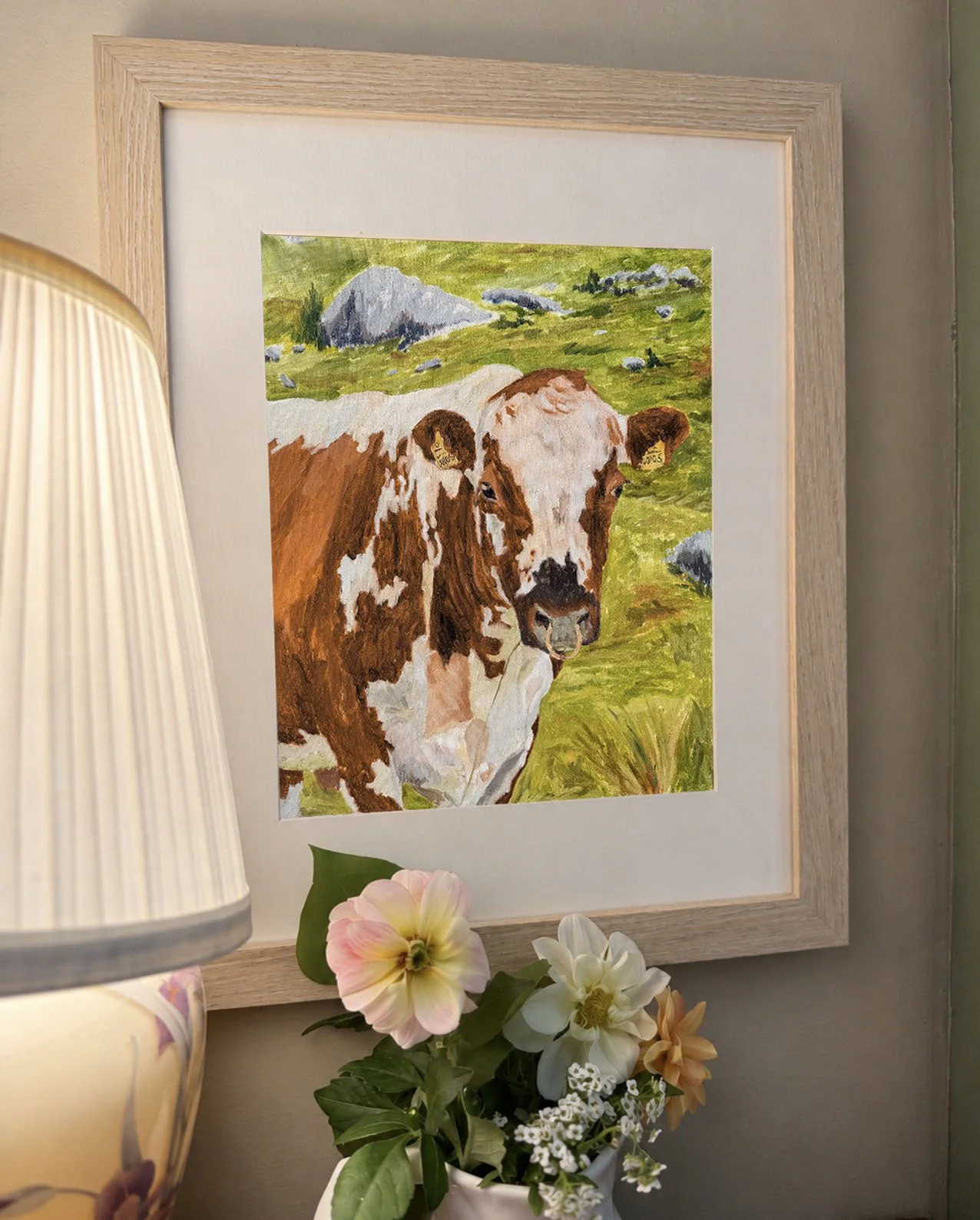 The Patchy Cow from Mín an Lábáin (Print)