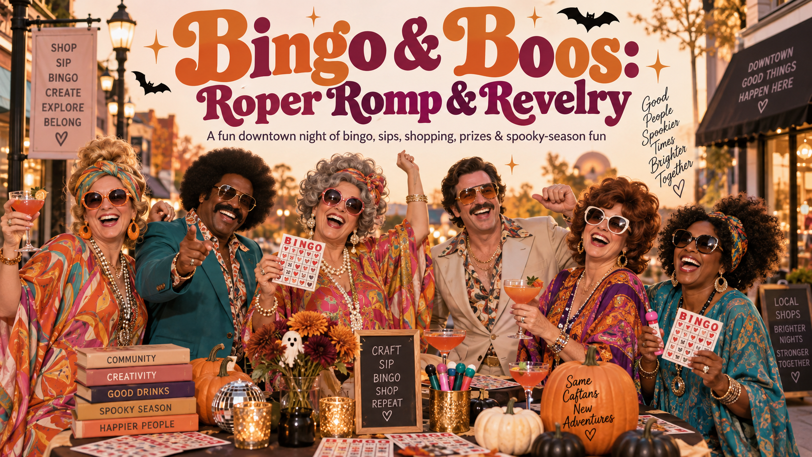 Bingo &amp; Boos: Mrs. Roper Romp &amp; Revelry