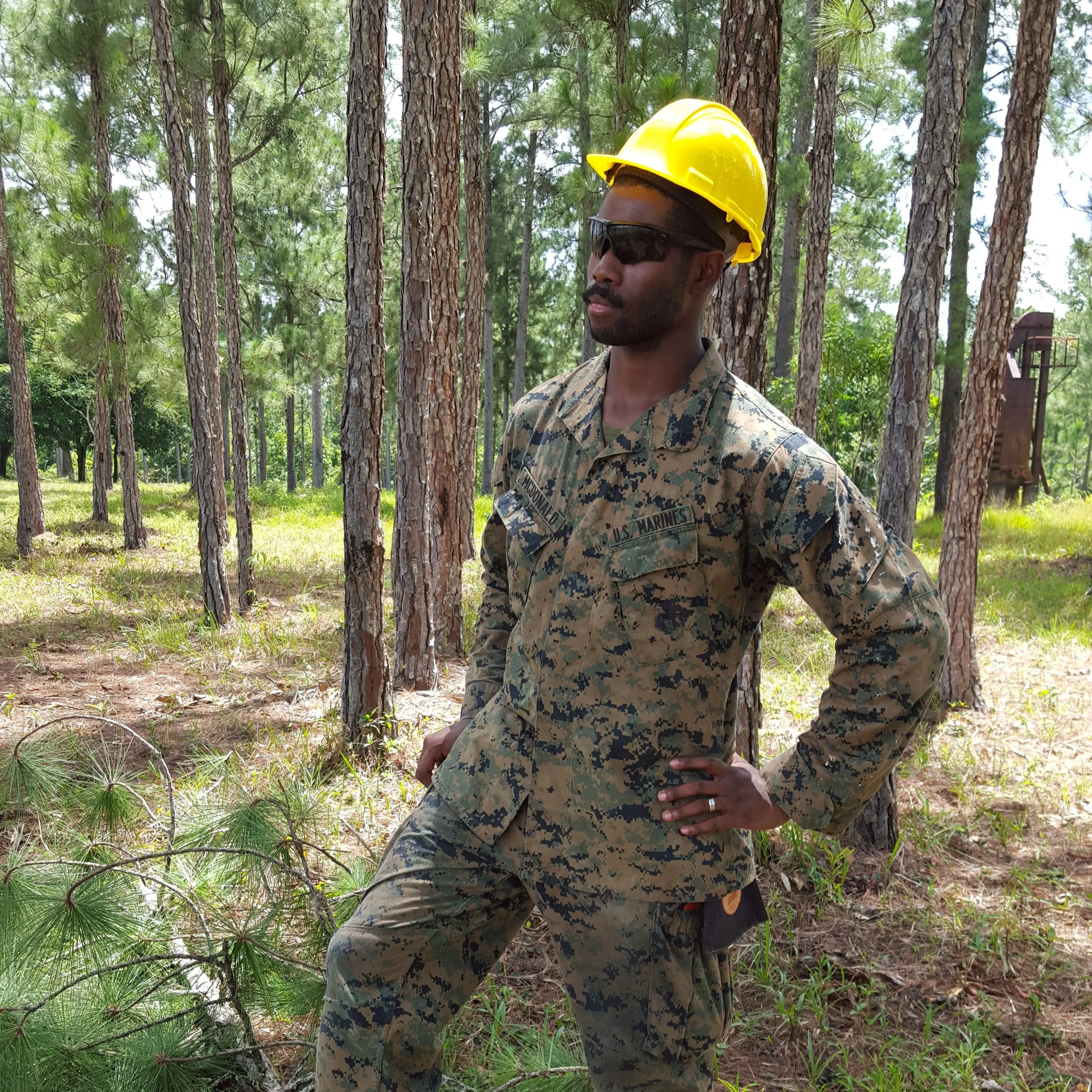 leaving the marine corps for my family.