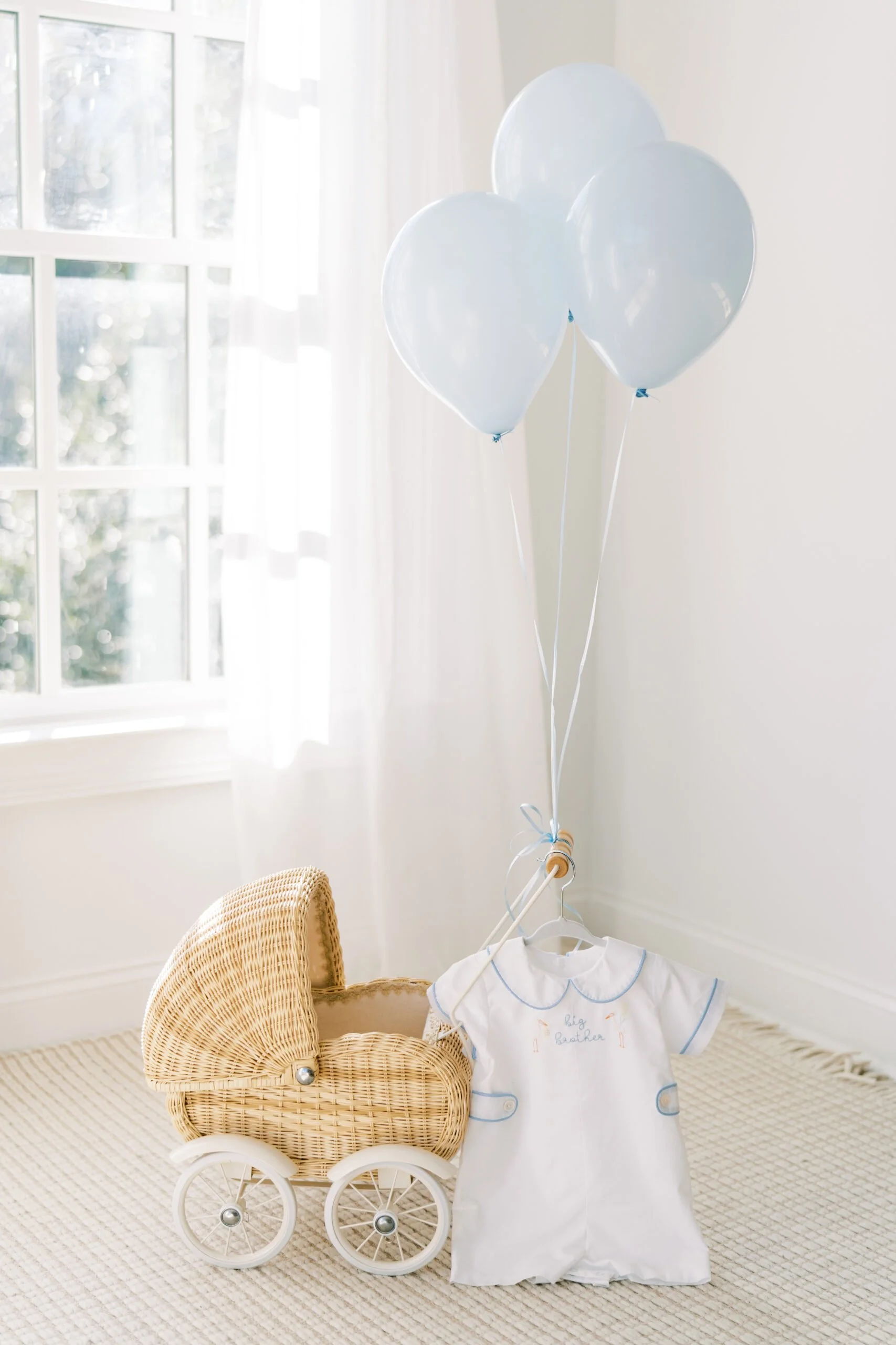 Grandmillennial Baby Announcement  | Atlanta Newborn Photographer