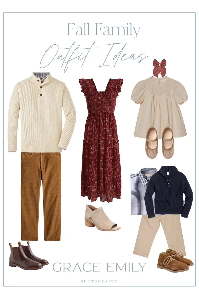 What to Wear for Fall Family Photos