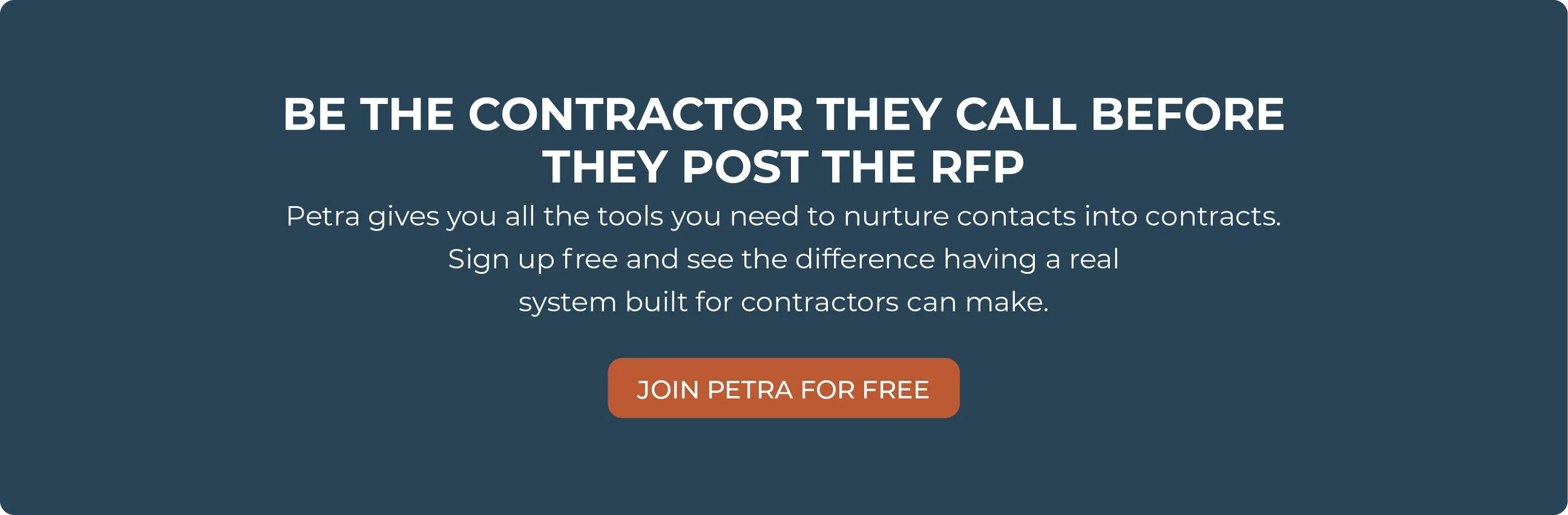 Petra All-in-One Construction Marketing Platform