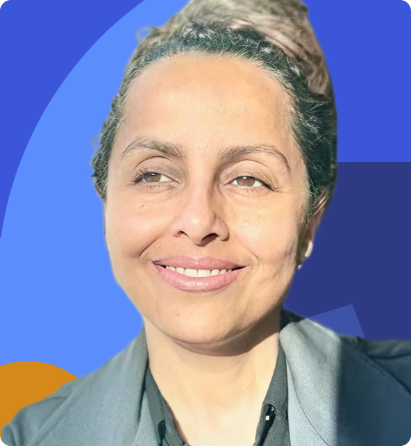 Portrait of Monica Tejwani, Board Director