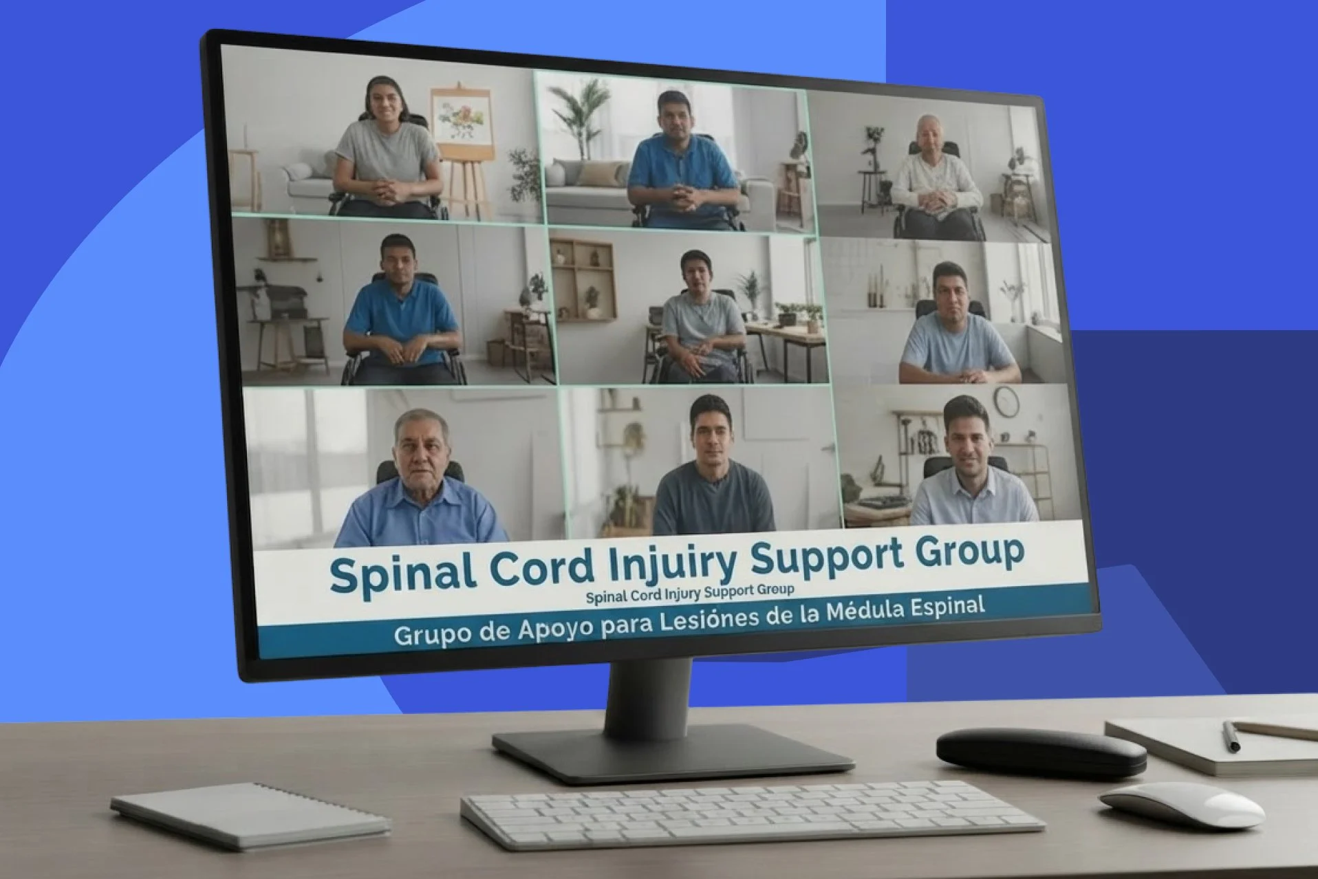 online sci support group for disabled spanish speakers