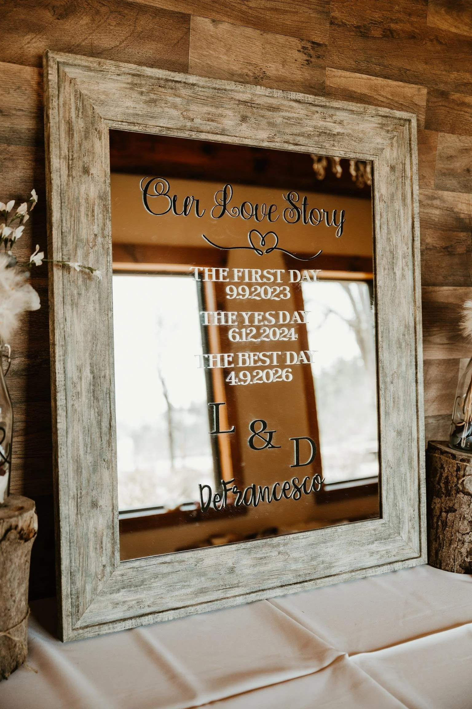 Love Story Sign